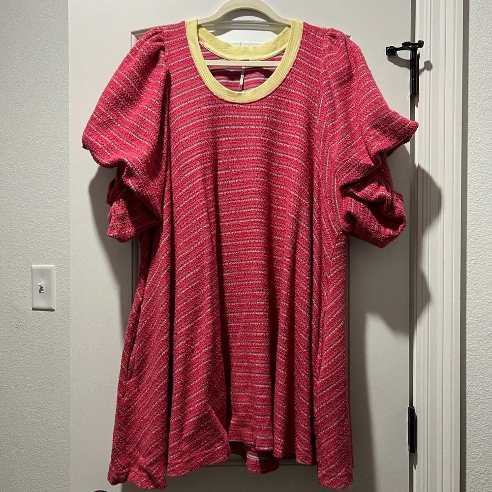 Free People Hudson Puff Sleeve Dress - Picture 3 of 4